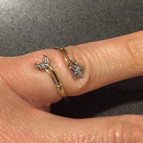 14k Solid Gold Diamond Toe Ring
