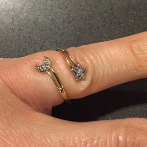 14k Solid Gold Diamond Toe Ring