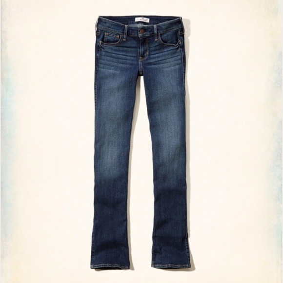 Hollister Taylor boot Jean medium-dark wash 5R