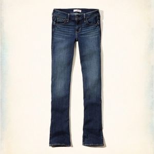 Hollister Taylor boot Jean medium-dark wash 5R