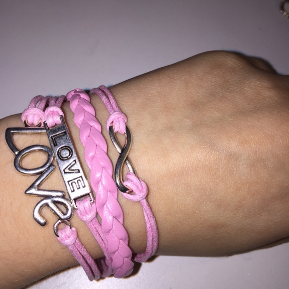 Pink bracelet