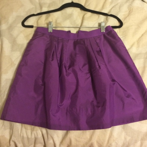 Purple Mini Skirt