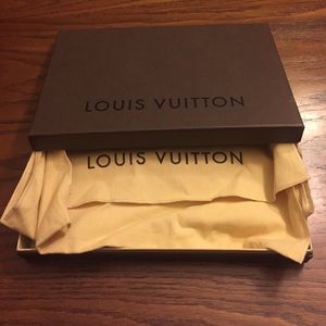 Louis Vuitton box and dust bag
