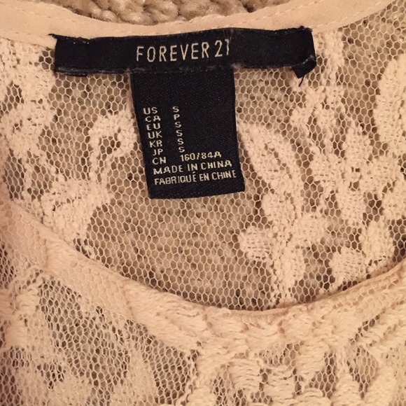 Sheer Cream Blouse! - Picture 2 of 3