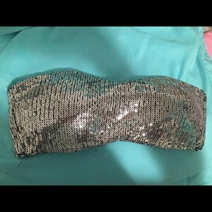 Sequin Bandeau top