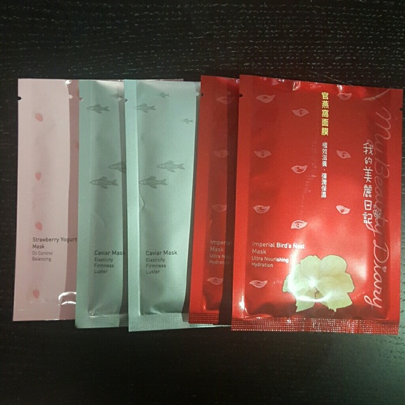 My Beauty Diary Face sheet masks (6 count)