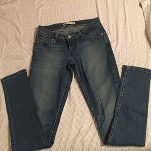 Levi's demi curve low rise skinny jeans