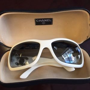 Chanel sunglasses -- mother of pearl. 5076
