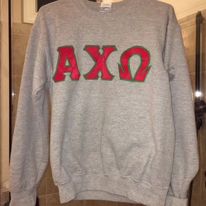 AXO gray sweatshirt