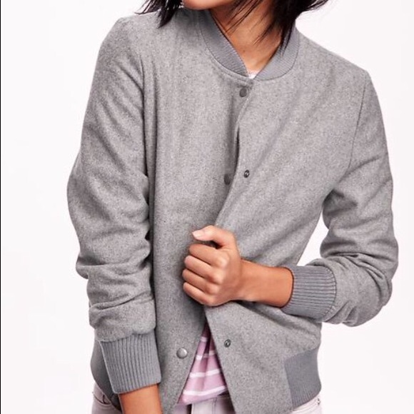 Old Navy Wool-blend Bomber Jacket