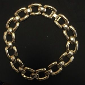 Vintage gold necklace.