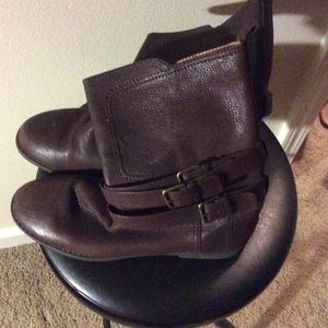 Brown Leather Boots