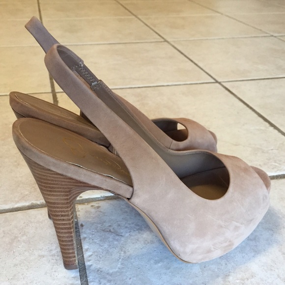 Nude Jessica Simpson Shoes