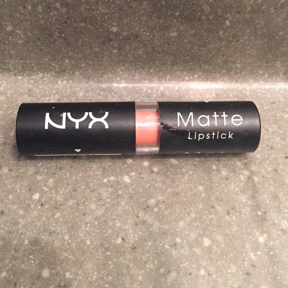 NYX matte lipstick in "nude diaphane"