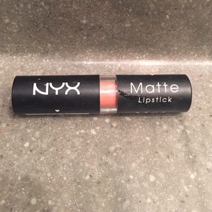 NYX matte lipstick in "nude diaphane"
