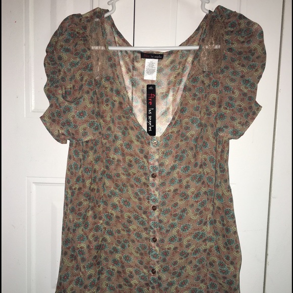 New Fire Los Angeles Blouse