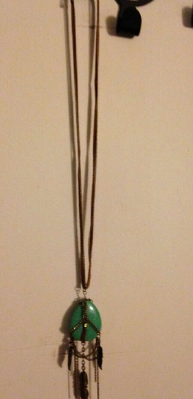 Indian native american inspired necklace - Picture 2 of 3