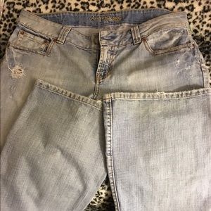 American Eagle distressed jeans