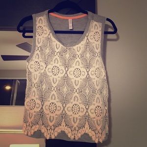 Lacey crop top