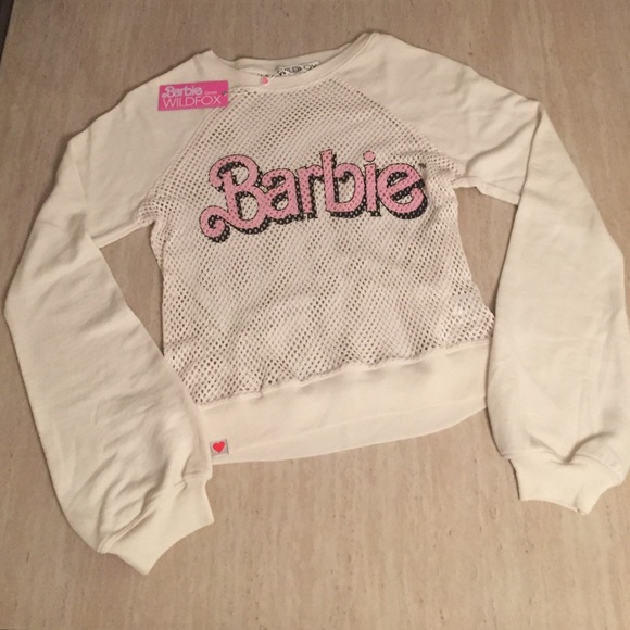 Barbie Loves Wildfox net sweater NWT