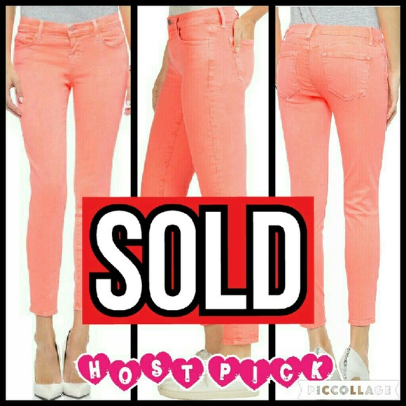 J Brand Denim - SOLD J Brand Cropped Rail Skinny Jeans