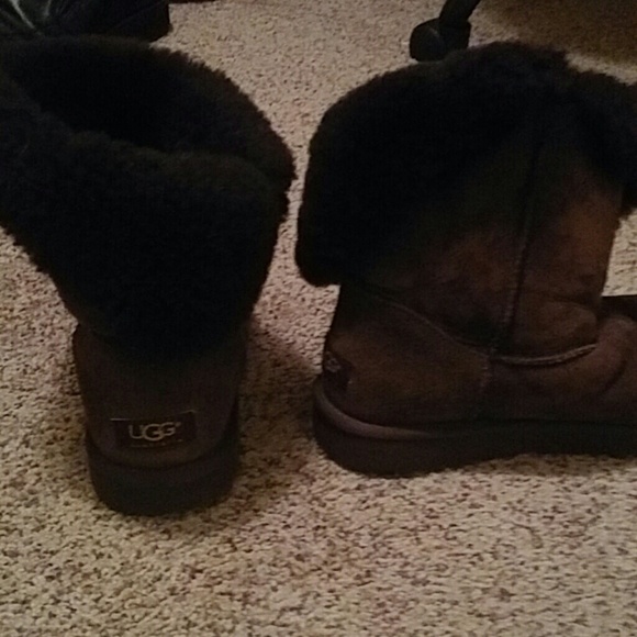Brown Bailey Button Boot Ugg