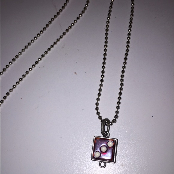 Dice necklace