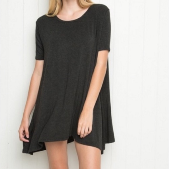 Brandy Melville charcoal gray Aneita dress