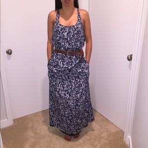 Michael Kors Blue Maxi Dress