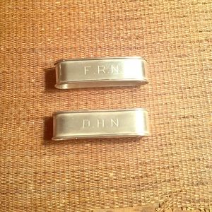 Vintage Sterling Silver Napkin Rings