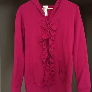 Evy's Tree Raspberry Simple Hoodie