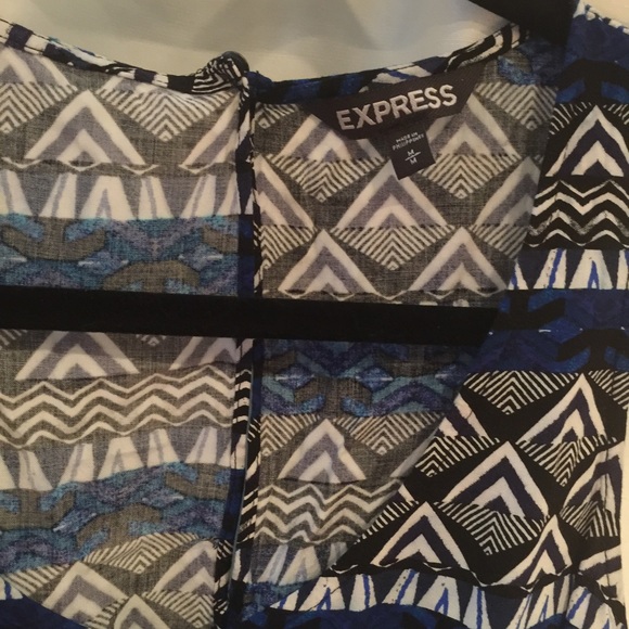 Express geo print romper - Picture 3 of 4