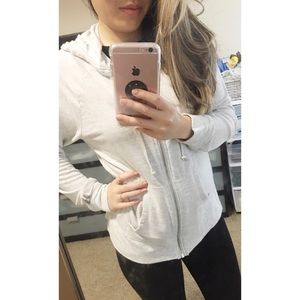 ✨Victoria's Secret Gray Bling Hoodie✨