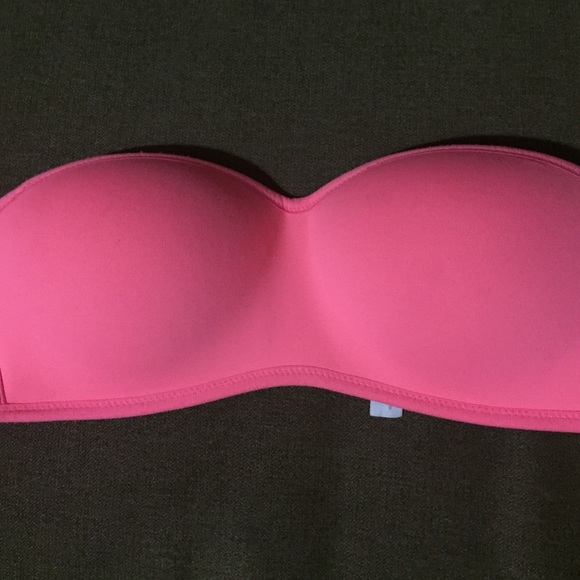 Coral love pink bra