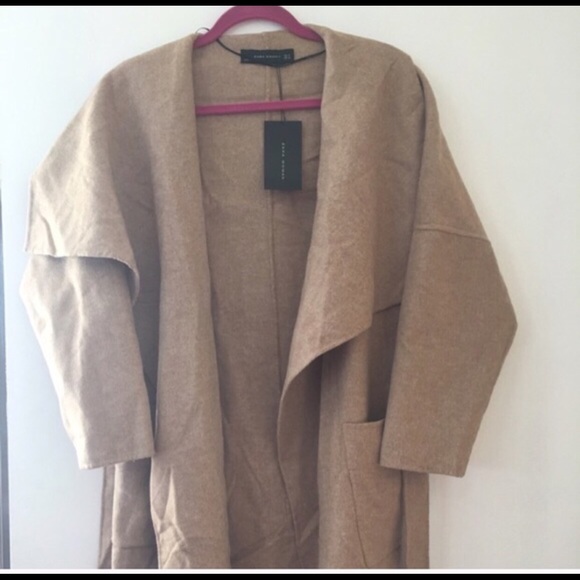 Zara camel coat