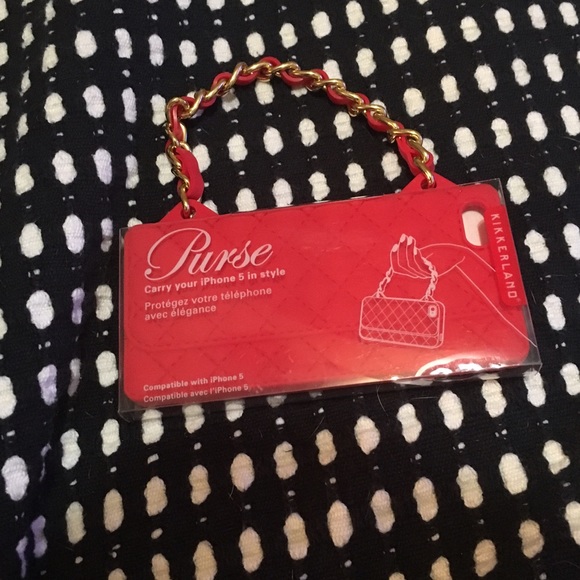 Red Purse IPhone 5 Case