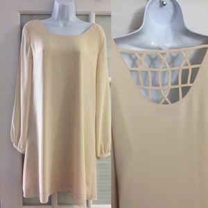 ⚜Price Dropped⚜Ivory long sleeve dress