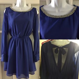 Boutique royal blue dress