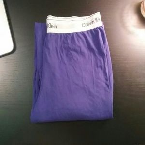 Calvin Klein Womens Indigo Pajama Pants