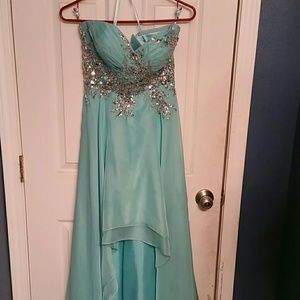 Turquoise Prom Dress