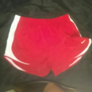 Red Nike Dri-Fit Shorts