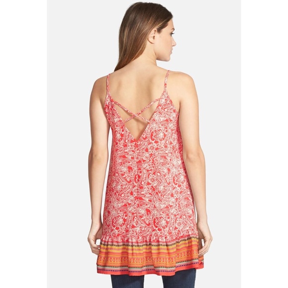 Print babydoll camisole. - Picture 2 of 3