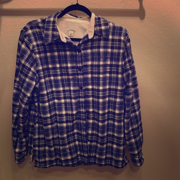 L.L.Bean Fleece-Lined Flannel Shirt