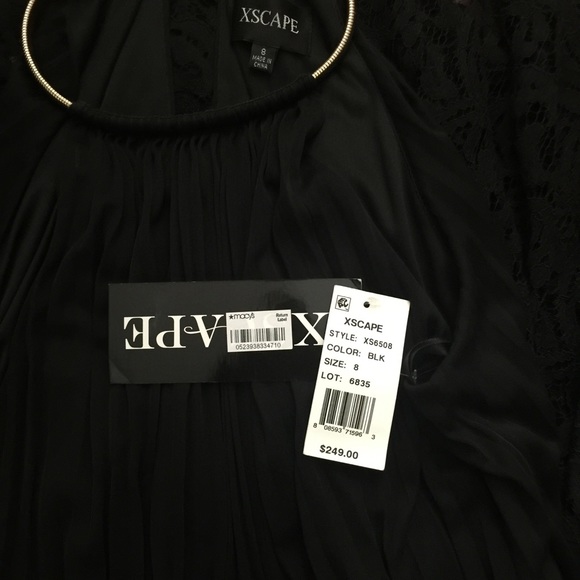NWT Long black Prom Dress - Picture 2 of 2