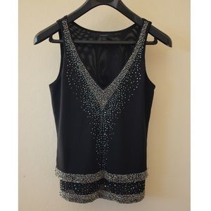 Jeweled Dress Top