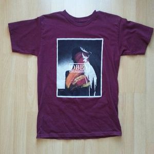 Obey maroon tee