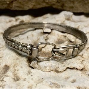 🚫sold in bundle🚫Sterling silver buckle bracelet