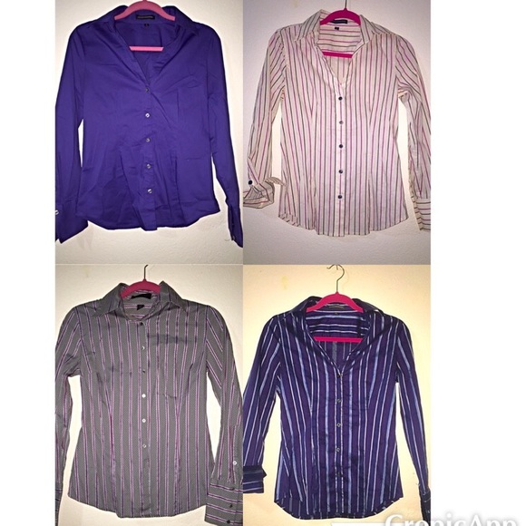 Bundle lot! Womans express button ups