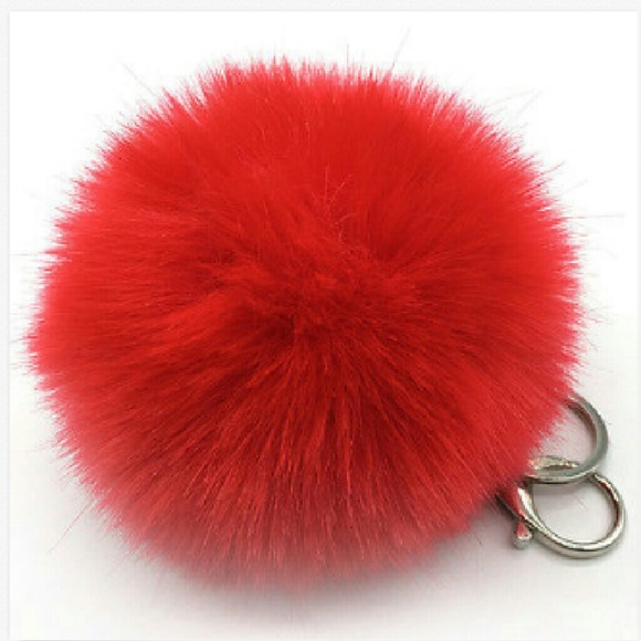 WEEKEND SPECIAL 10 CM Puff Puff Pom Pom Keychain