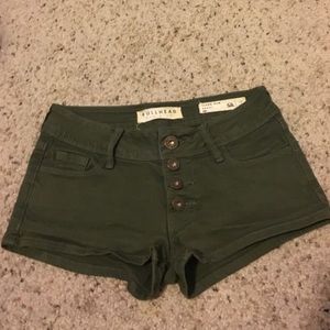 Dark Green Shorts